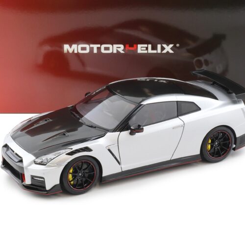 1:18 Motorhelix Nissan GT-R Nismo R35 Special Edition 2022 Ultimate Metal silver M83528