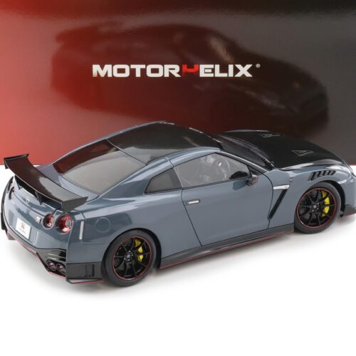 1:18 Motorhelix Nissan GT-R Nismo R35 Special Edition 2022 Nismo Stealth grey M83530