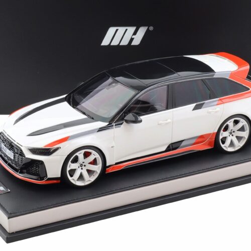 1:18 Motorhelix Resin Audi RS6 Avant GT Arkona white MH032AW