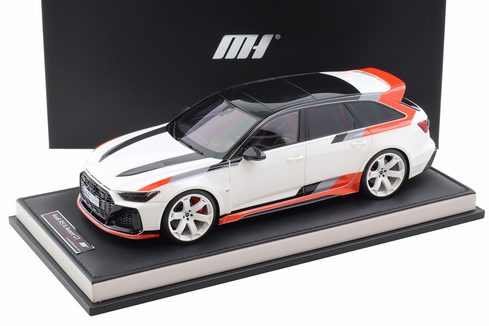 1:18 Motorhelix Resin Audi RS6 Avant GT Arkona white MH032AW