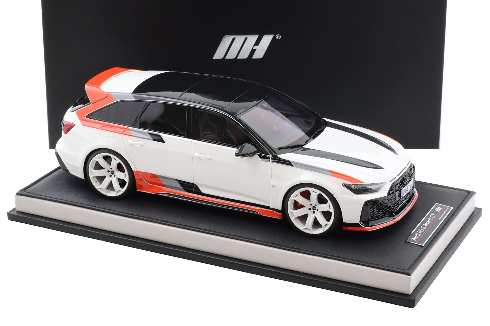 1:18 Motorhelix Resin Audi RS6 Avant GT Arkona white MH032AW
