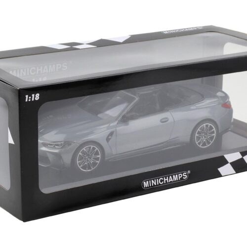 1:18 Minichamps BMW M4 Convertible (G83) grey metallic 2021