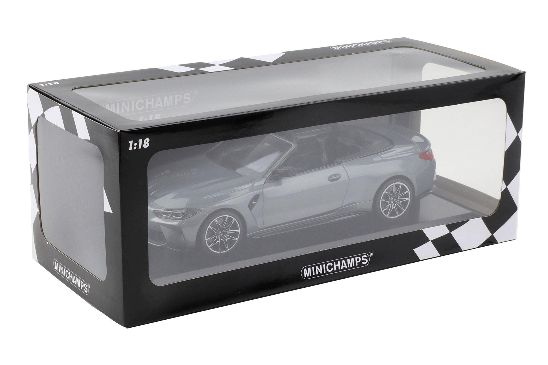 1:18 Minichamps BMW M4 Convertible (G83) grey metallic 2021
