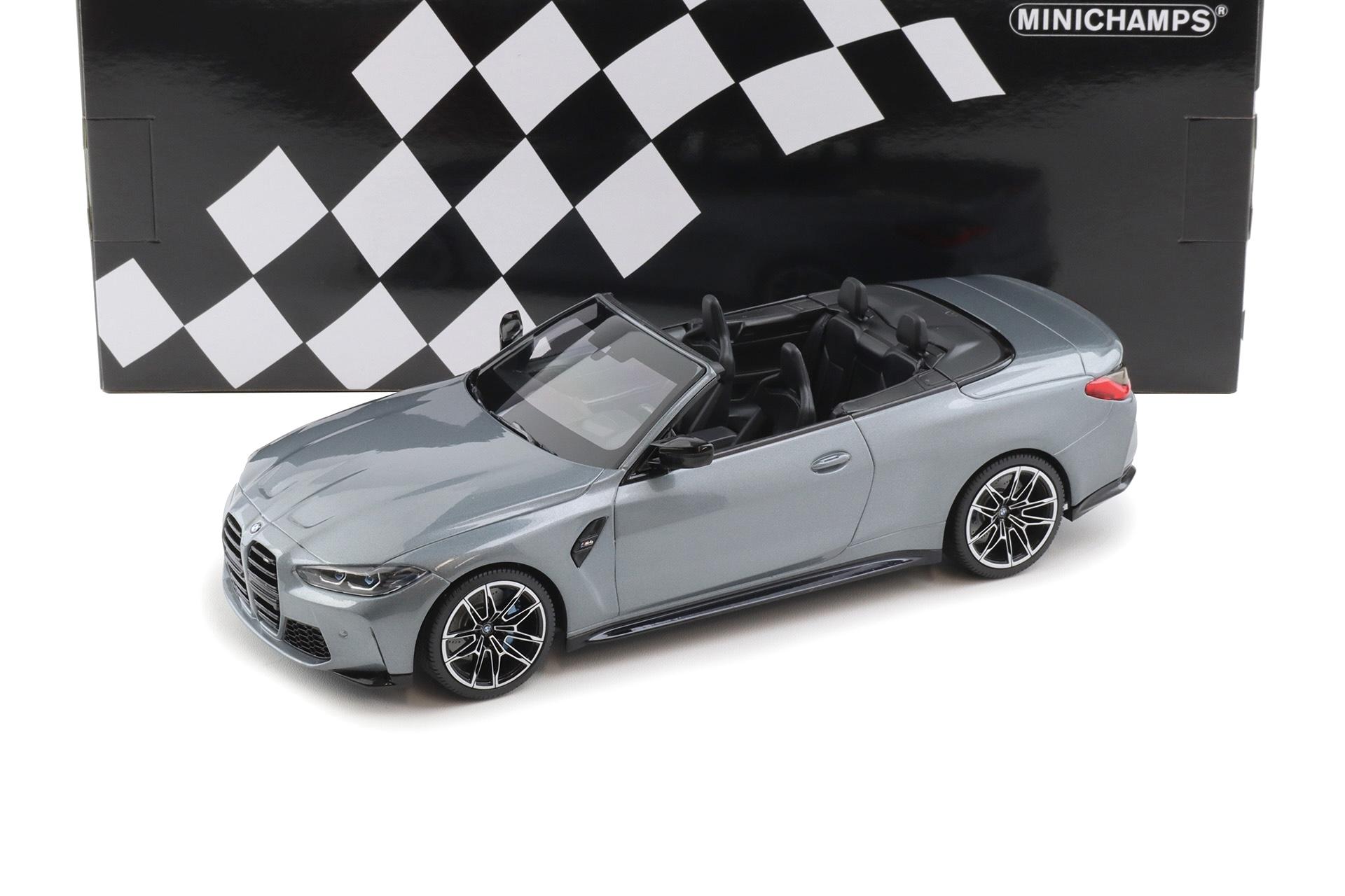1:18 Minichamps BMW M4 Convertible (G83) grey metallic 2021