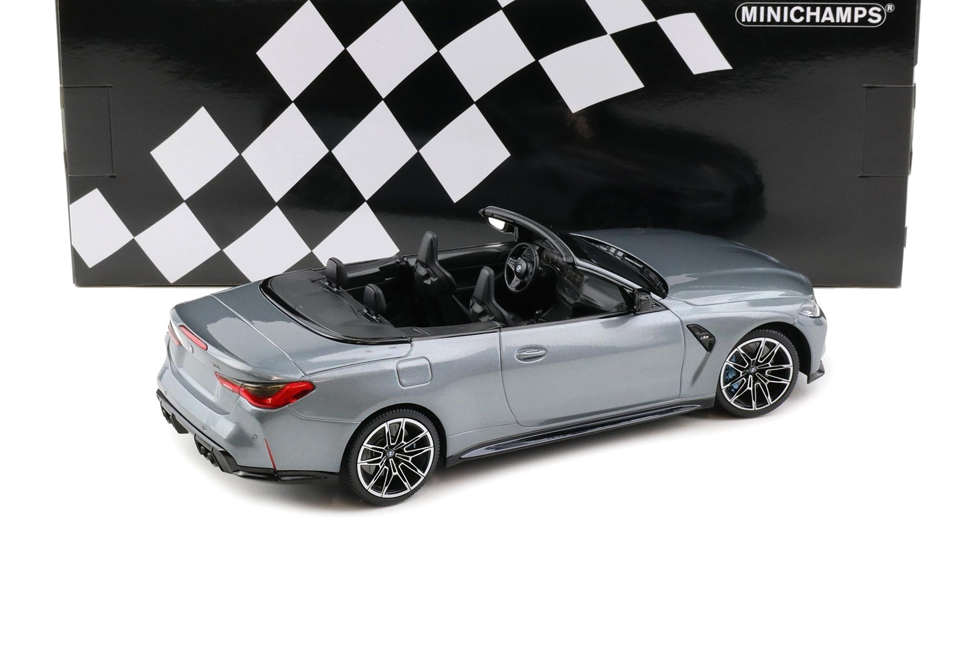 1:18 Minichamps BMW M4 Convertible (G83) grey metallic 2021