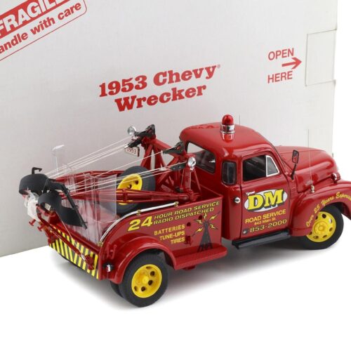 1:24 Danbury Mint 1953 Chevrolet 1-Ton Wrecker Abschlepper DM Road Service