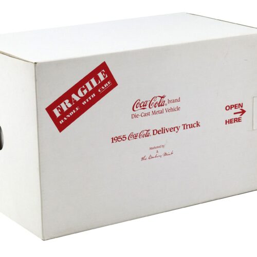 1:24 Danbury Mint 1955 Coca Cola Delivery Truck yellow
