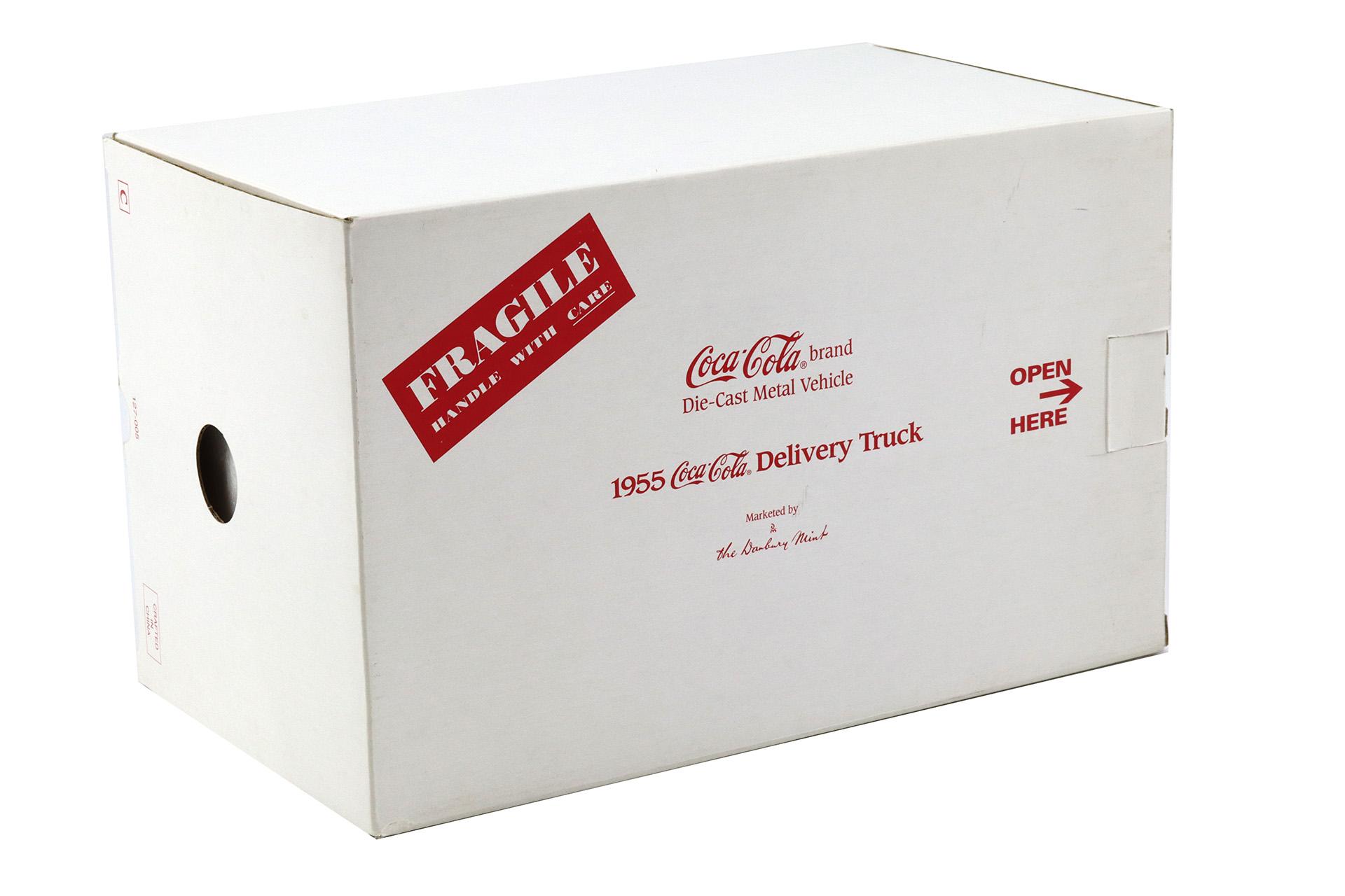 1:24 Danbury Mint 1955 Coca Cola Delivery Truck yellow