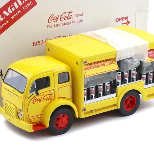 1:24 Danbury Mint 1955 Coca Cola Delivery Truck yellow
