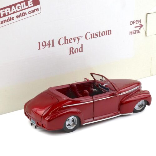 1:24 Danbury Mint 1941 Chevrolet Custom Rod Candy Cherry red