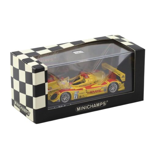 1:43 Minichamps Porsche RS Spyder ALMS Long Beach ´07 Winners Dumas/ Bernhard #7