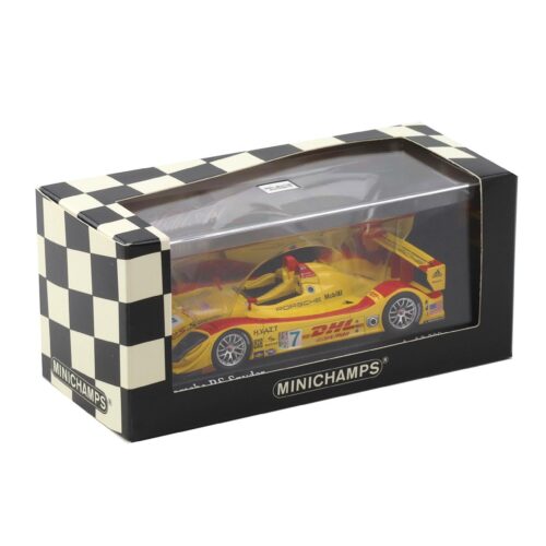 1:43 Minichamps Porsche RS Spyder Mid-Ohio ALMS 2006 Winners Dumas/Bernhard #7