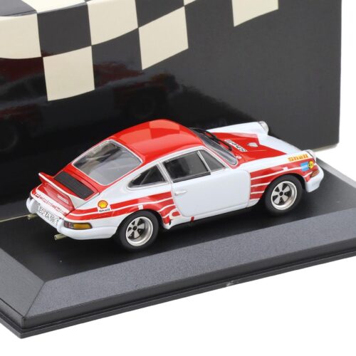 1:43 Minichamps Porsche 911 RSR 2.8 Test Car Paul Ricard 1972 red/ white
