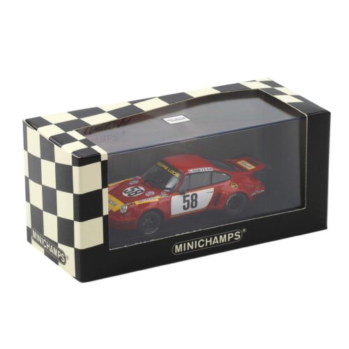 1:43 Minichamps Porsche 911 Carrera RSR 3.0 24h Le Mans 1975 #58 Fitzpatrick