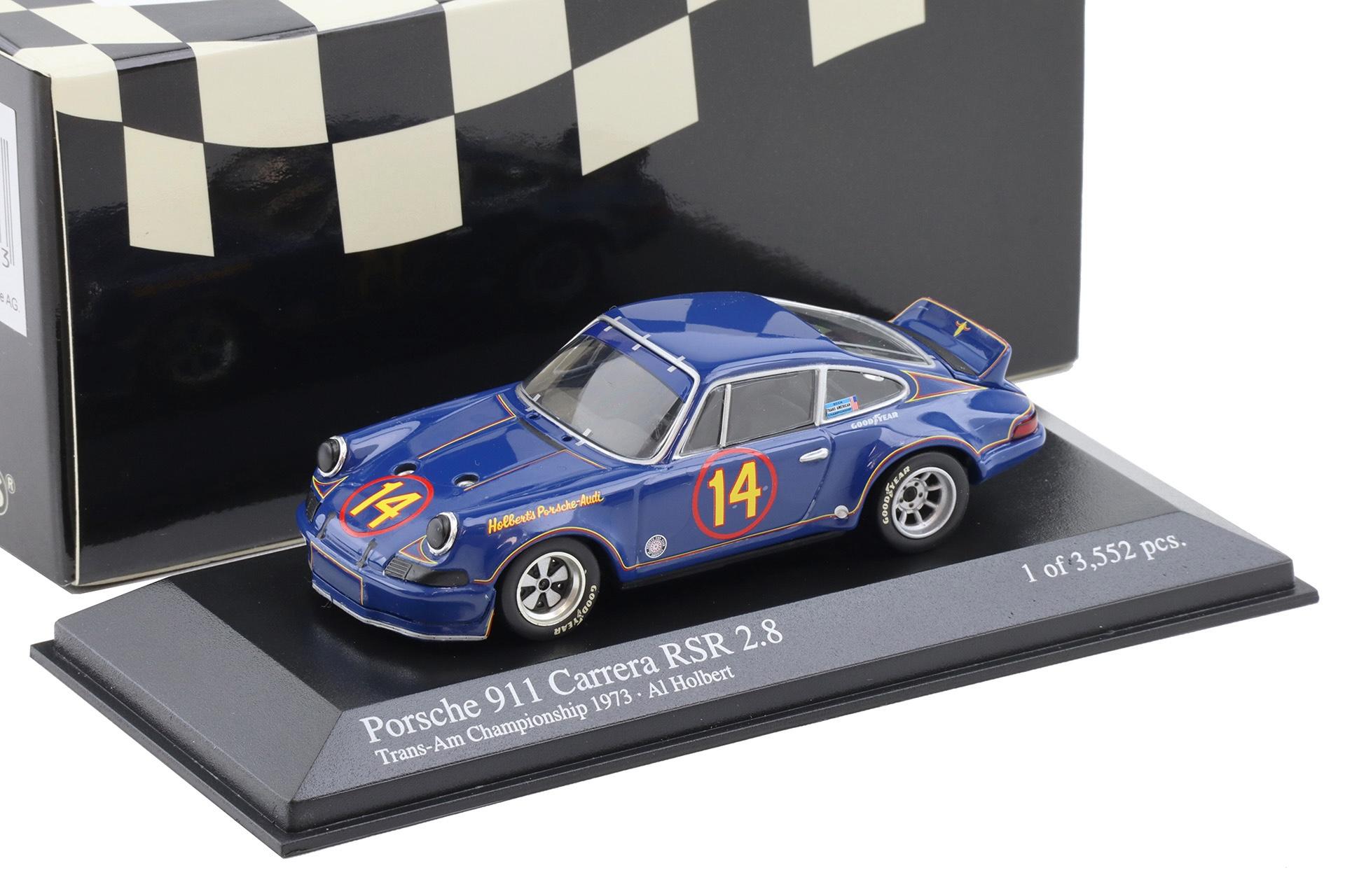 ID 111060 orig.jpg 1:43 Minichamps Porsche 911 RSR 2.8 Trans Am Series 1973 #14 Al Holbert