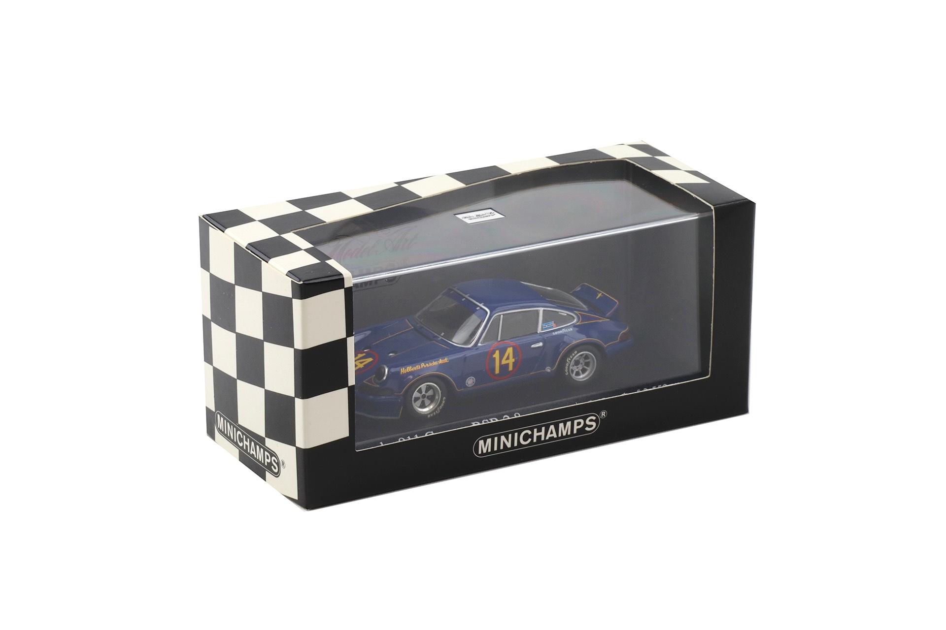 1:43 Minichamps Porsche 911 RSR 2.8 Trans Am Series 1973 #14 Al Holbert