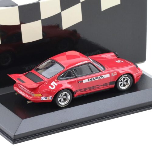 1:43 Minichamps Porsche 911 Carrera RSR 2.8 IROC Riverside 1973 #5 Pearson