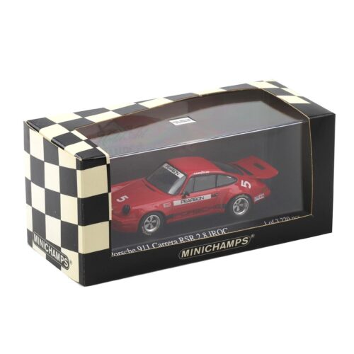 1:43 Minichamps Porsche 911 Carrera RSR 2.8 IROC Riverside 1973 #5 Pearson