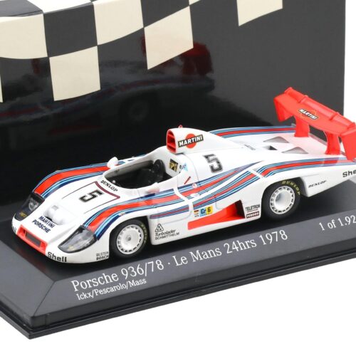 1:43 Minichamps Porsche 936/78 Martini Le Mans 1978 #5 Ickx/ Mass/ Pescarolo