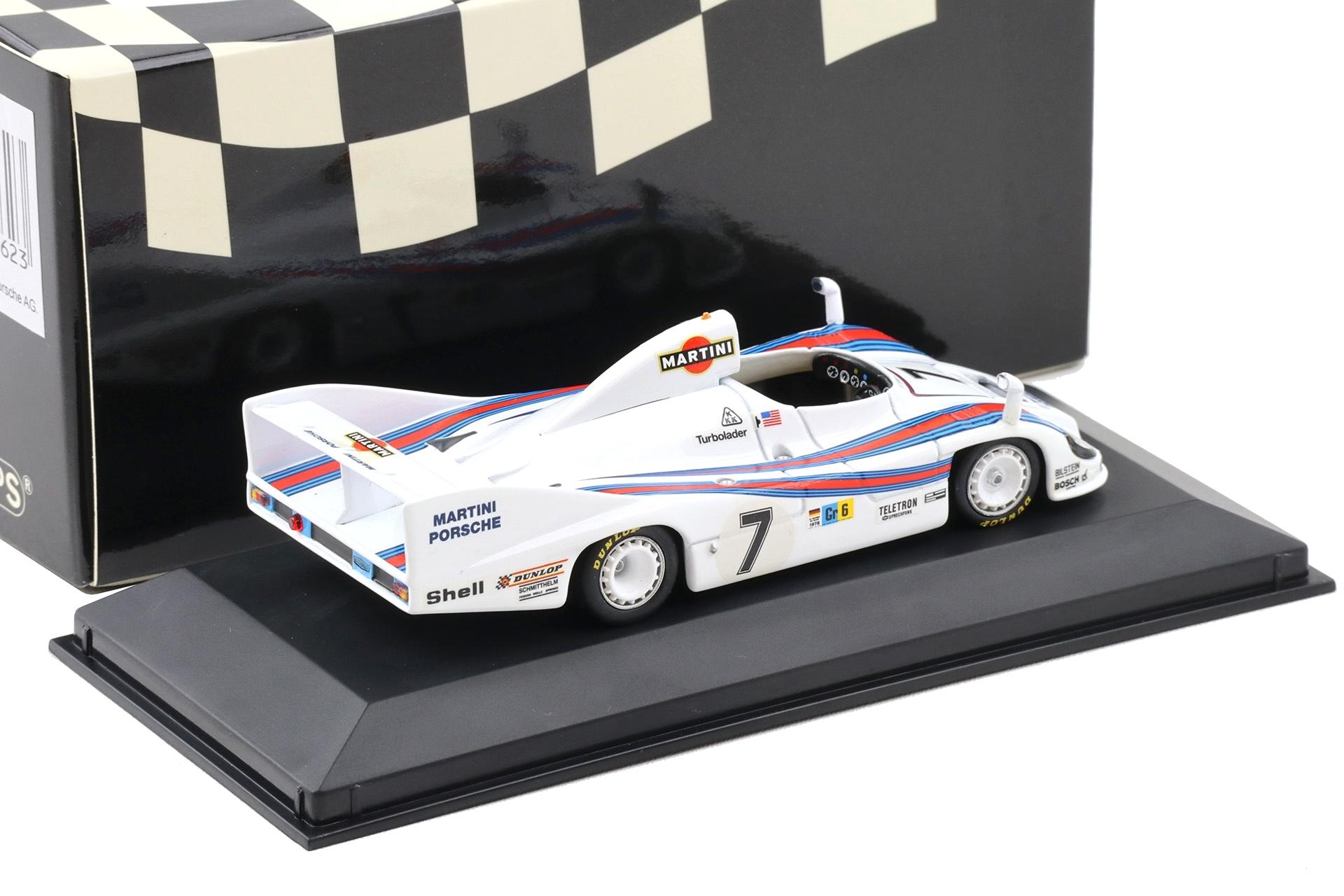 1:43 Minichamps Porsche 936 Le Mans 24h 1978 3rd Place #7 Joest/ Haywood Martini