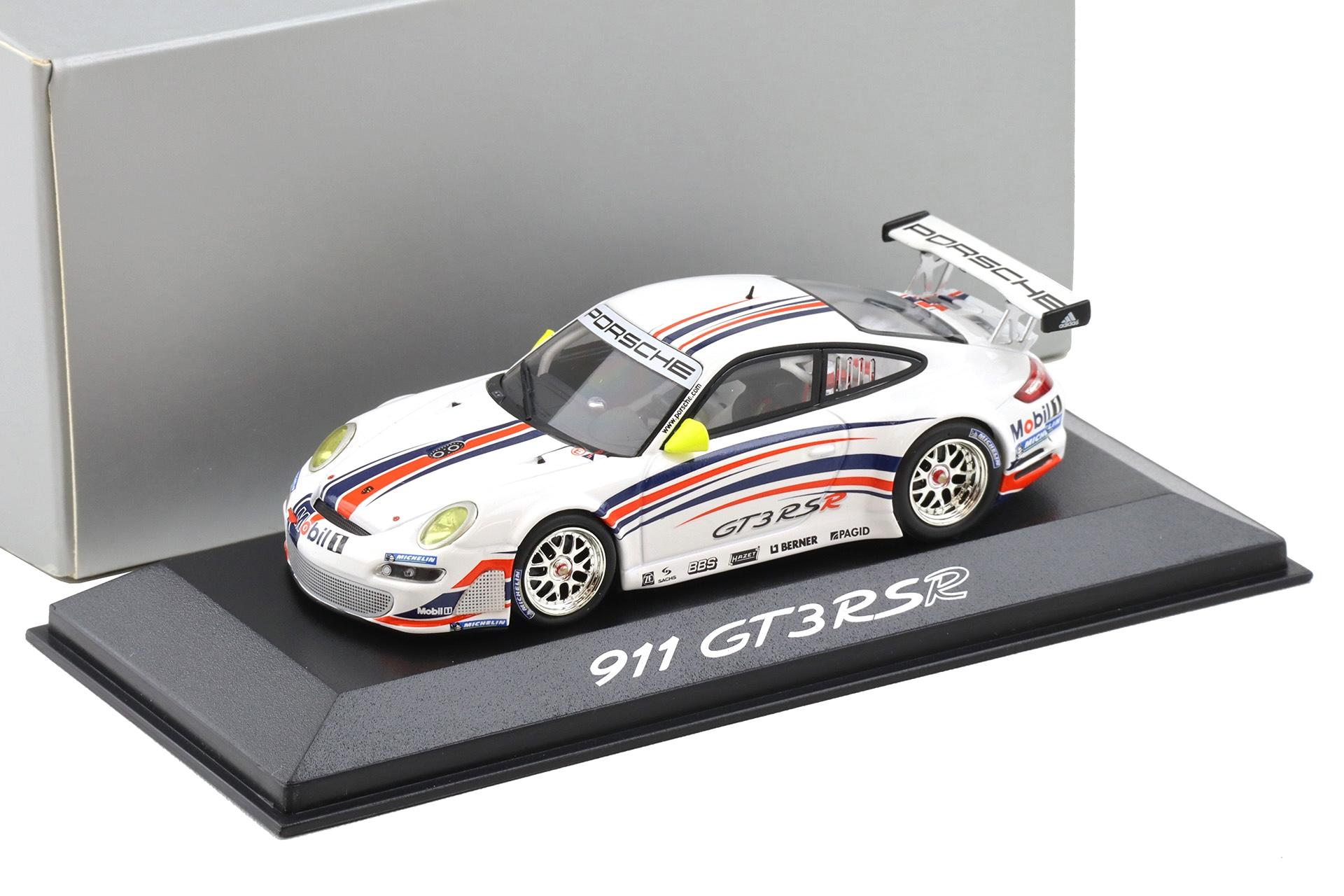 1:43 Minichamps Porsche 911 997 GT3 RSR Presentation white WAP DEALER