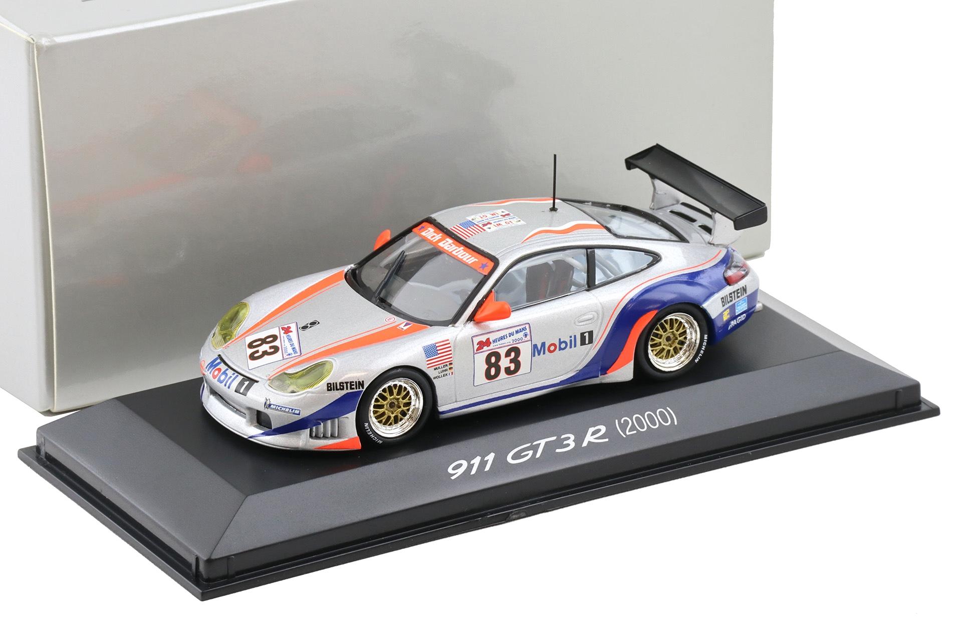 1:43 Minichamps Porsche 911 996 GT3 R 24h Le Mans 2000 #83 Müller WAP DEALER