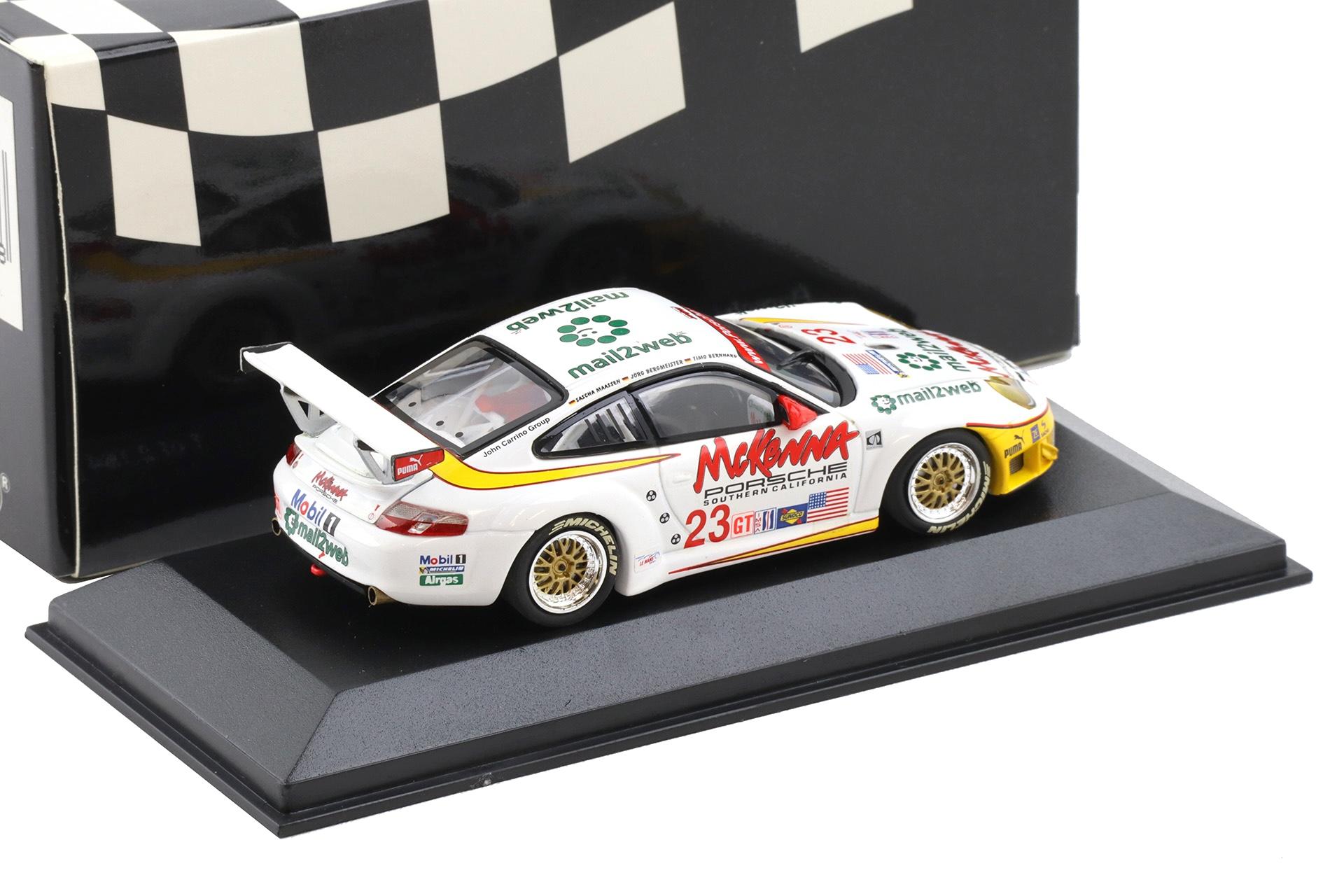 1:43 Minichamps Porsche 911 996 GT3 RSR 12h Sebring 2004 #23 Bernhard/ Maassen