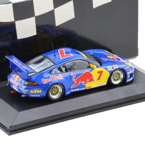 1:43 Minichamps Porsche 911 996 GT3 R Daytona 2000 #7 Red Bull Quester/ Peter