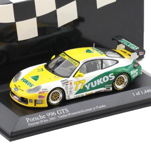 1:43 Minichamps Porsche 911 996 GTS Daytona 24h 2003 Vasiliev/ Formenko #77