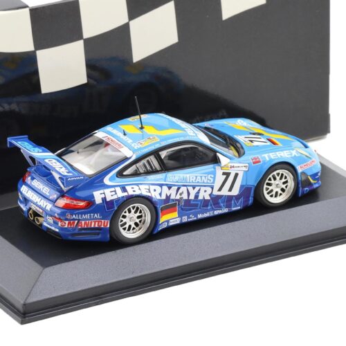 1:43 Minichamps Porsche 911 997 GT3 RSR 24h Le Mans 2007 Collin/ Felbermayr #71