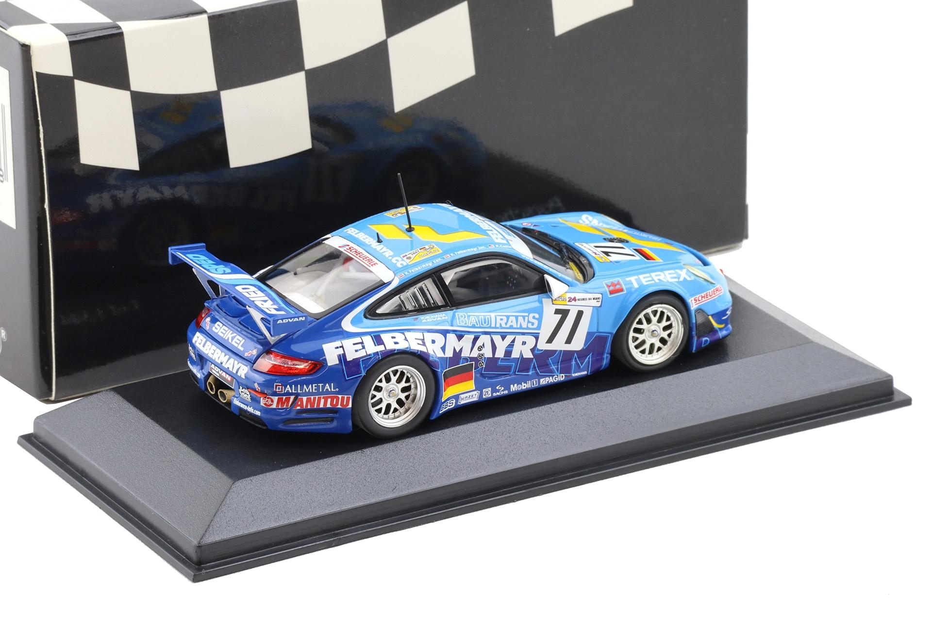 1:43 Minichamps Porsche 911 997 GT3 RSR 24h Le Mans 2007 Collin/ Felbermayr #71