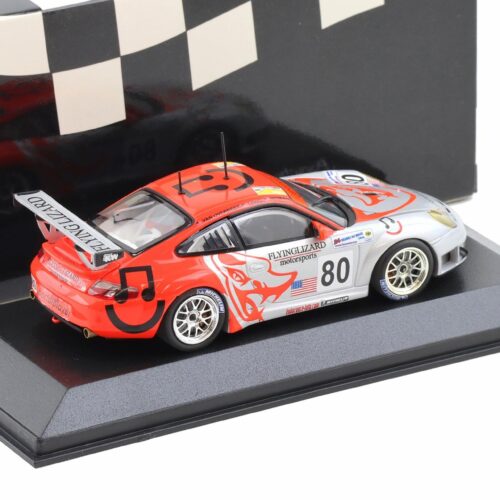 1:43 Minichamps Porsche 911 996 GT3 RSR 24h Le Mans 2006 Flying Lizard #80