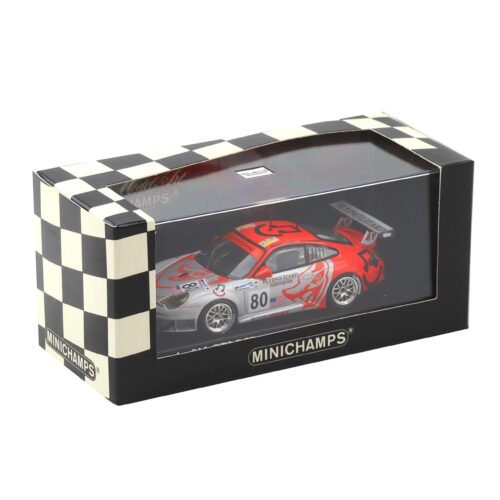 1:43 Minichamps Porsche 911 996 GT3 RSR 24h Le Mans 2006 Flying Lizard #80