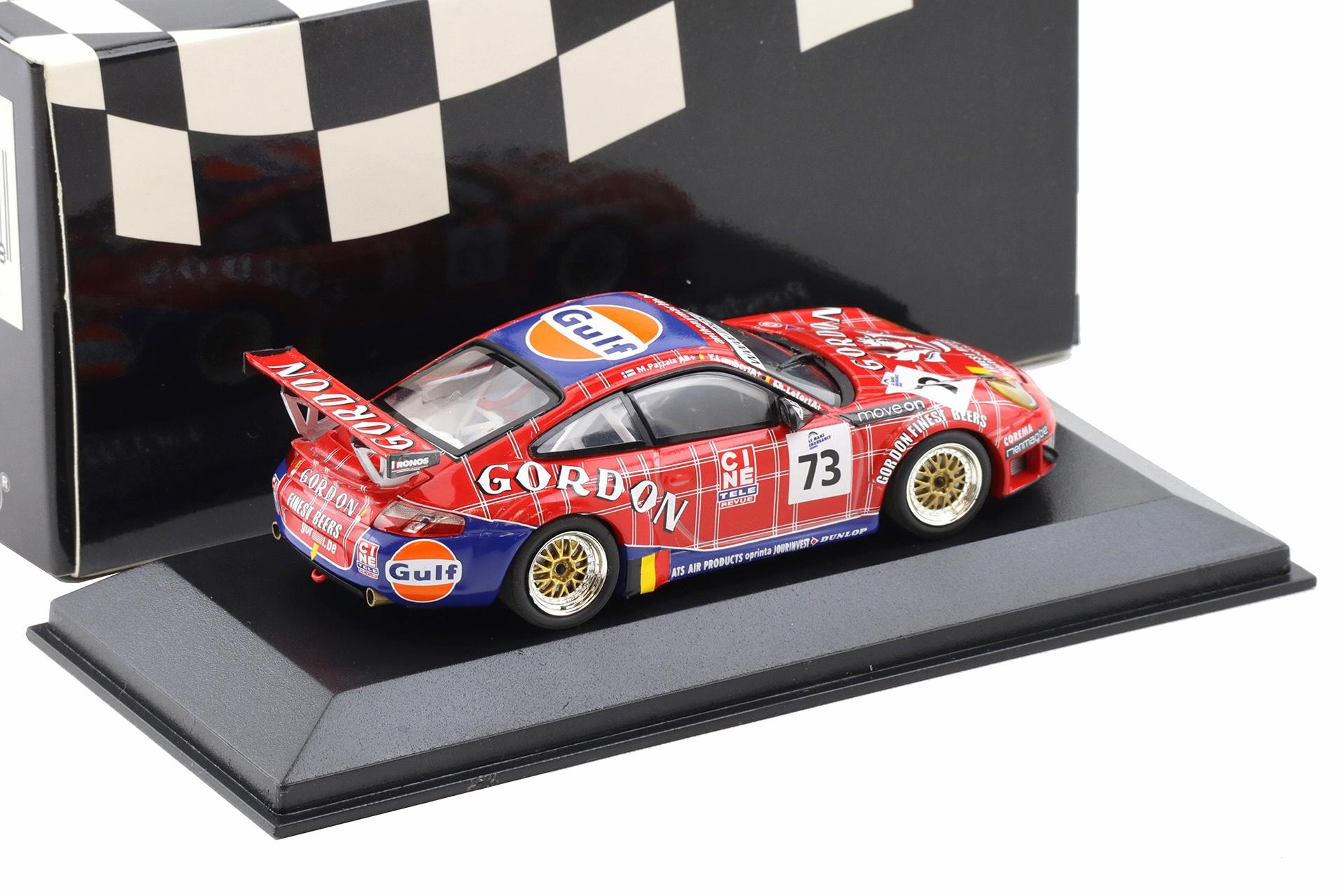1:43 Minichamps Porsche 911 996 GT3 RSR Gordon Team 1000km SPA 2005 #73
