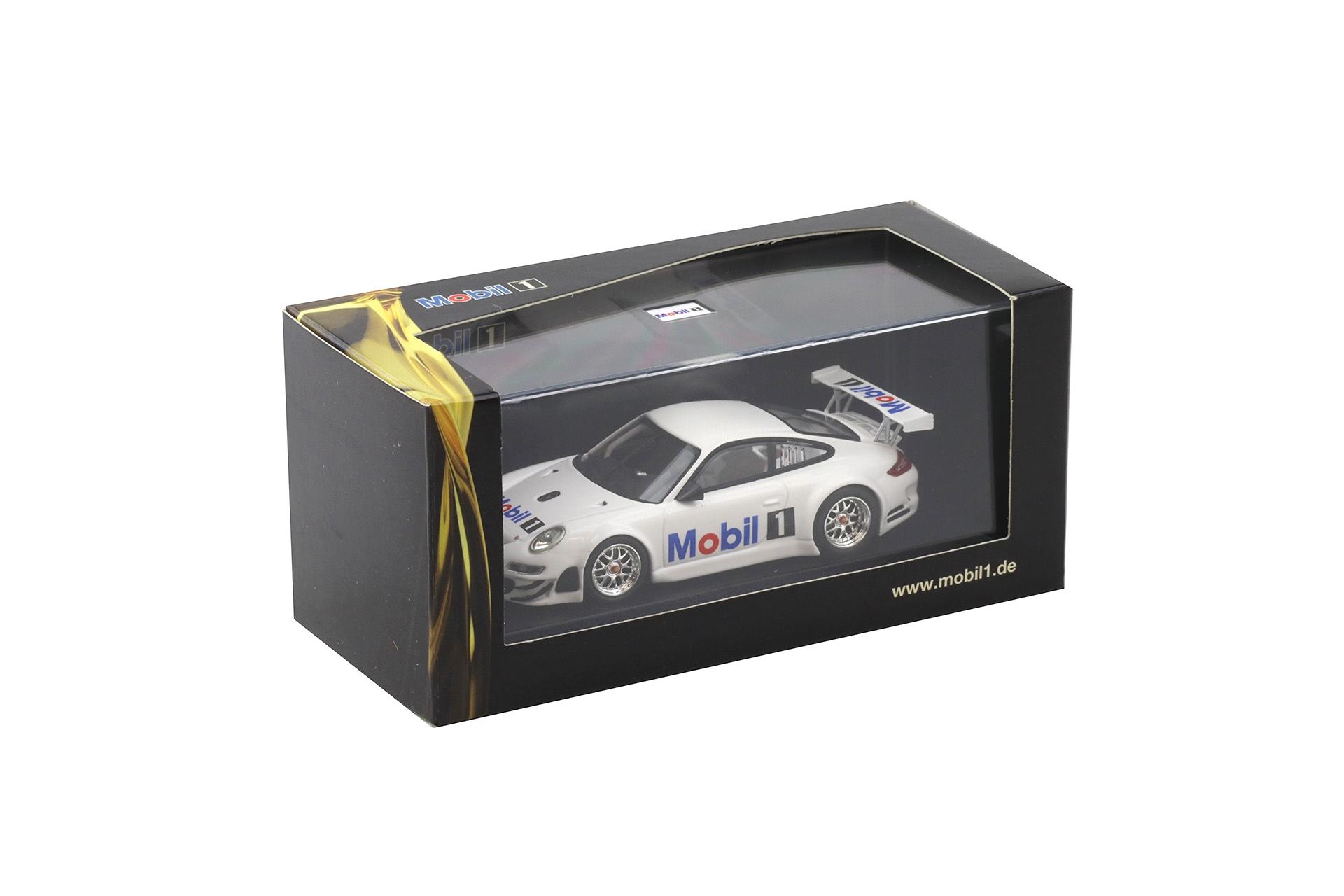 1:43 Minichamps Porsche 911 997 GT3 RSR Mobil 1 Edition white