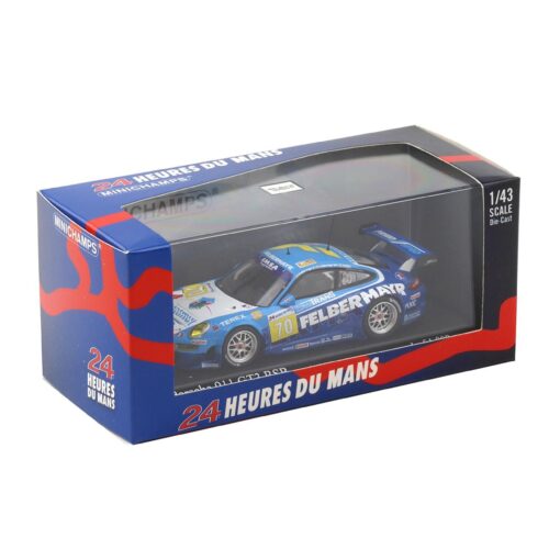1:43 Minichamps Porsche 911 997 GT3 RSR 24h Le Mans 2009 #70 Felbermayr/ Lecourt