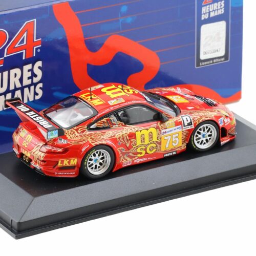 1:43 Minichamps Porsche 911 997 GT3 RSR 24h Le Mans 2009 #75 O´Young/Hesnault