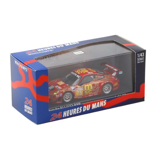 1:43 Minichamps Porsche 911 997 GT3 RSR 24h Le Mans 2009 #75 O´Young/Hesnault