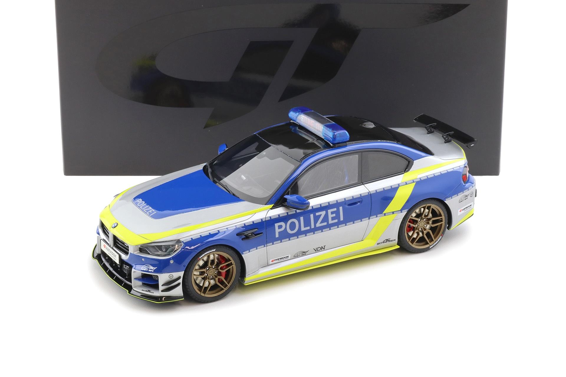 1:18 GT Spirit GT573 BMW M2 AC Schnitzer ACS2 Sport 2024 Polizei silver/blue/yellow