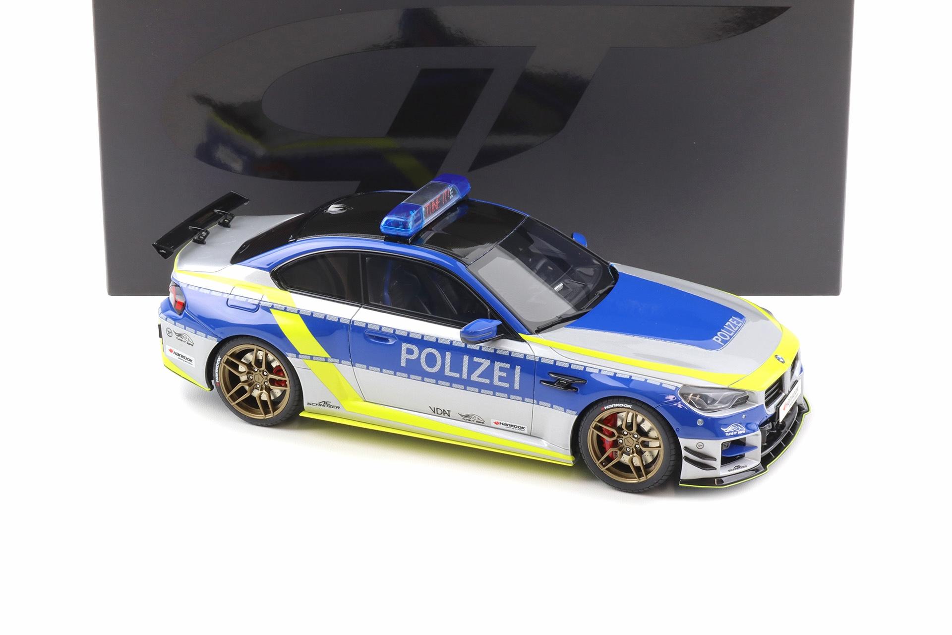 1:18 GT Spirit GT573 BMW M2 AC Schnitzer ACS2 Sport 2024 Polizei silver/blue/yellow