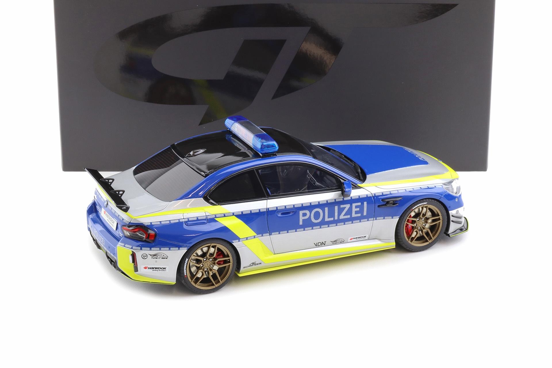 1:18 GT Spirit GT573 BMW M2 AC Schnitzer ACS2 Sport 2024 Polizei silver/blue/yellow
