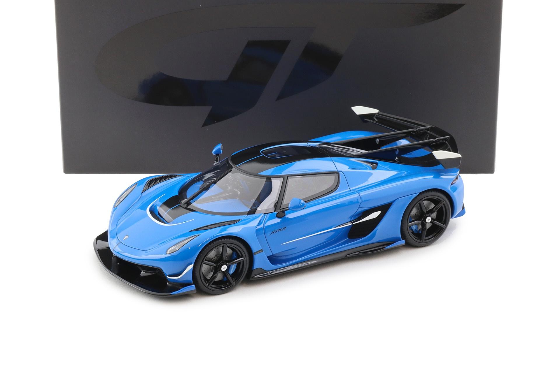 1:18 GT Spirit GT1002 Koenigsegg Jesko Blahaj 2025 blue/ black