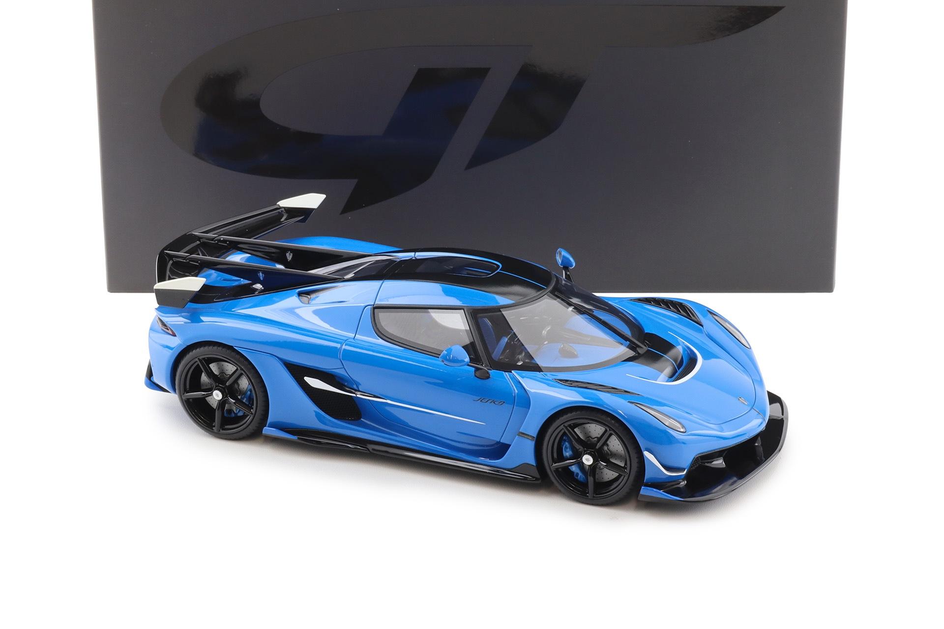 1:18 GT Spirit GT1002 Koenigsegg Jesko Blahaj 2025 blue/ black