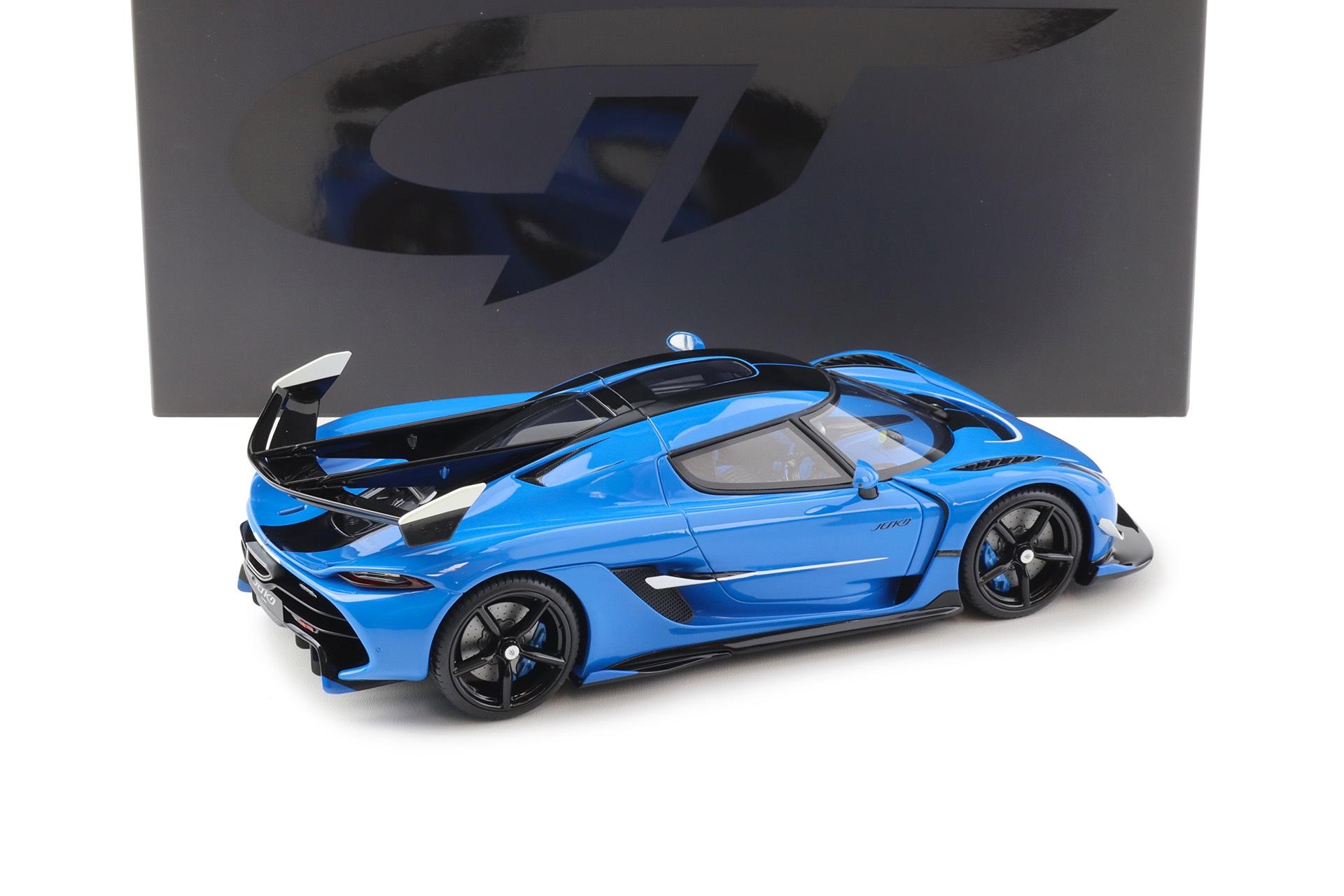 1:18 GT Spirit GT1002 Koenigsegg Jesko Blahaj 2025 blue/ black