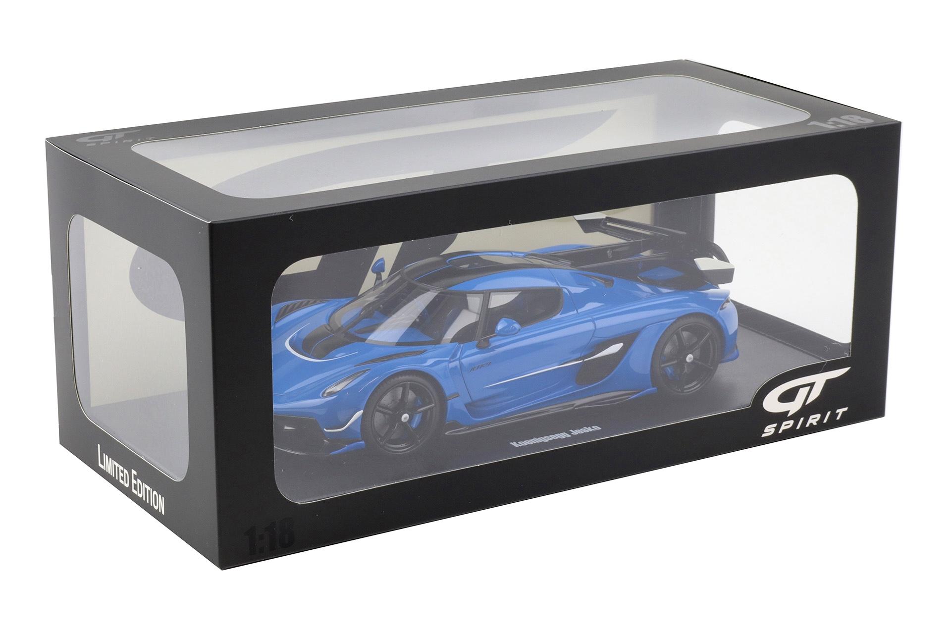 1:18 GT Spirit GT1002 Koenigsegg Jesko Blahaj 2025 blue/ black