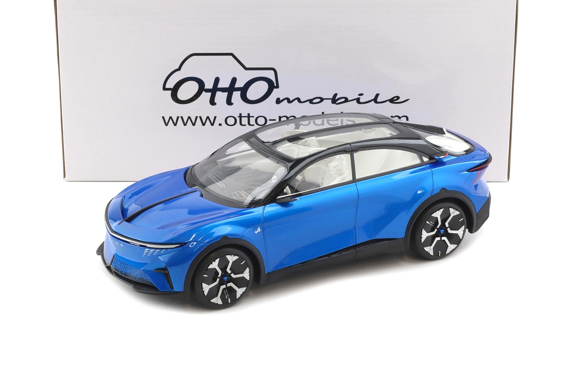 1:18 OTTO mobile OT1214 Alpine A390 BETA Specular blue metallic 2024