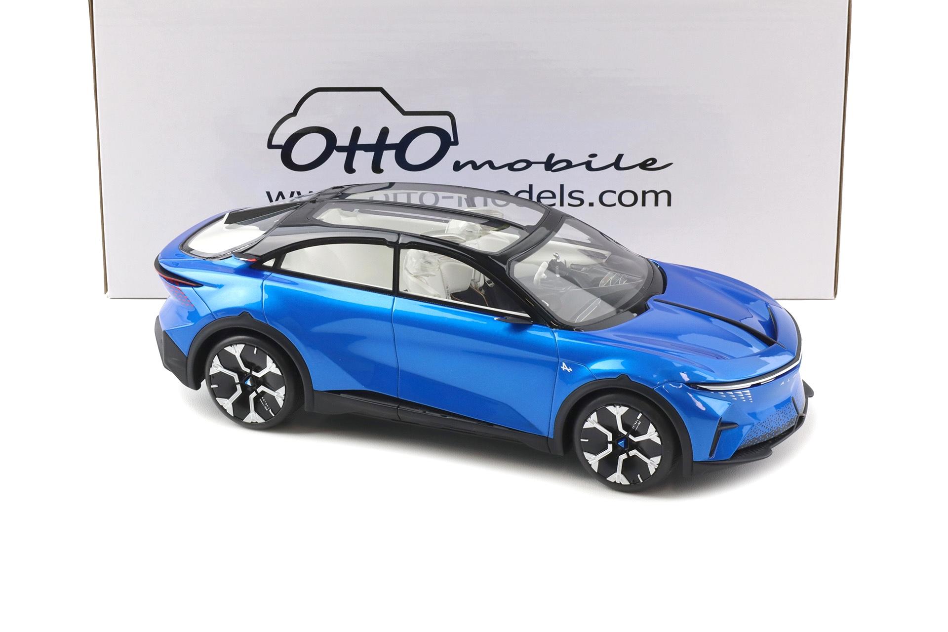 1:18 OTTO mobile OT1214 Alpine A390 BETA Specular blue metallic 2024