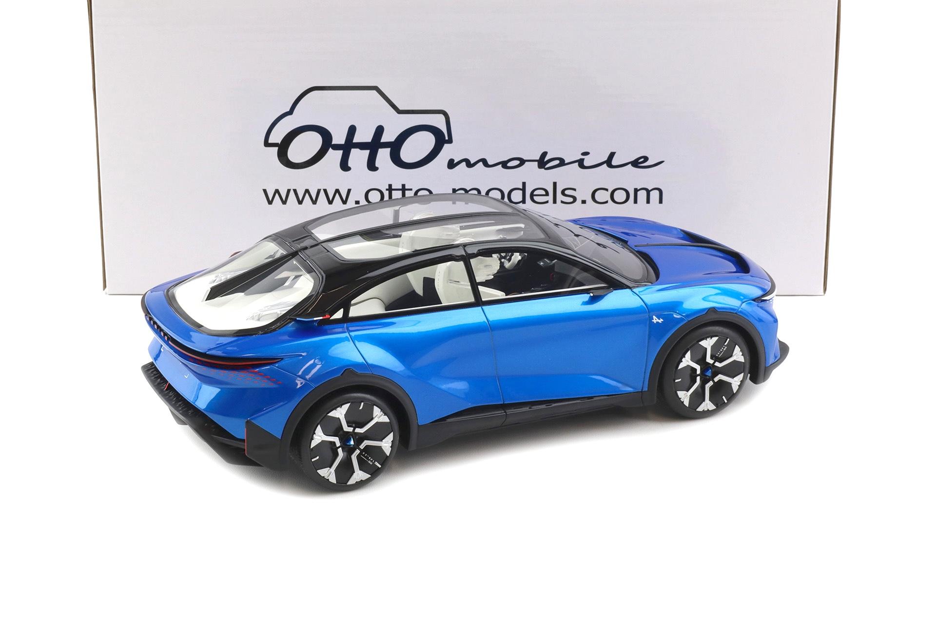 1:18 OTTO mobile OT1214 Alpine A390 BETA Specular blue metallic 2024