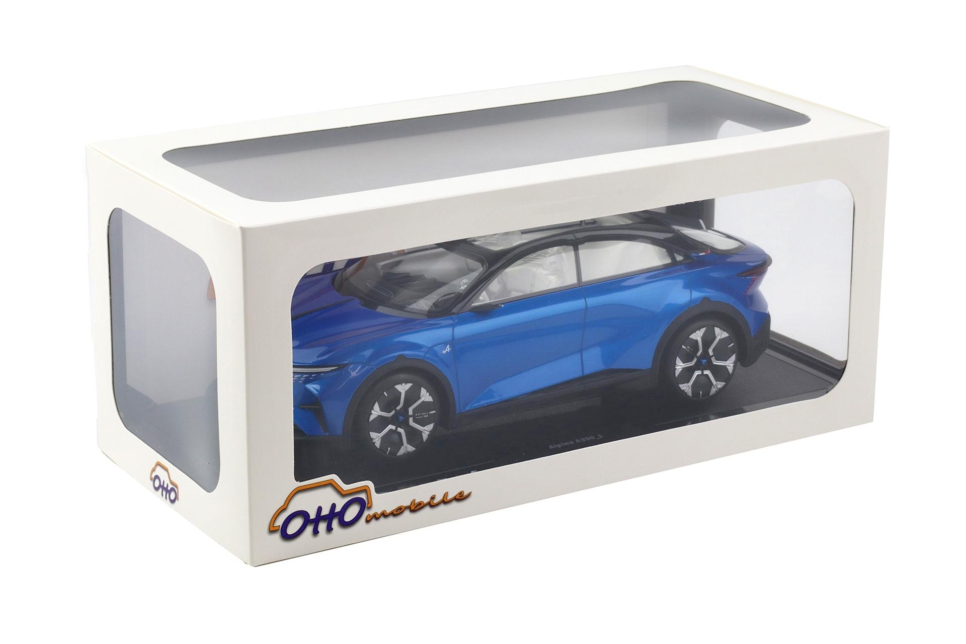 1:18 OTTO mobile OT1214 Alpine A390 BETA Specular blue metallic 2024