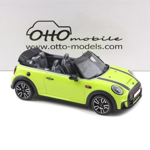 1:18 OTTO mobile OT1303 Mini Cooper JCW Cabriolet Zesty yellow 2021